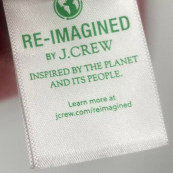 J Crew Crewneck Sweatshirt Cotton Cashmere Pullover Weathered Rose Pink Medium - Picture 10 of 10